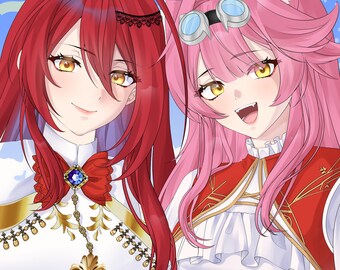 Custom Anime Character Commission | Custom Portrait | Anime Art | Art Commission | Fanart | Personalised Gift | Pfp | OC | Manga