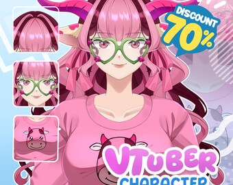 Custom Live2d Vtuber Commission | Live2d Model Commission, Pngtuber, Vtuber assets, Anime, Anime Art , Custom Vtuber Model | Vtuber Male