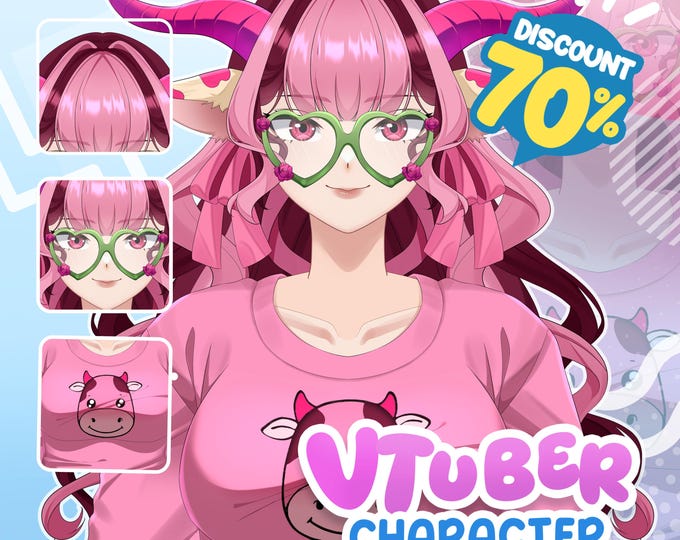 Custom Live2d Vtuber Commission | Live2d Model Commission, Pngtuber, Vtuber assets, Anime, Anime Art , Custom Vtuber Model | Vtuber Male