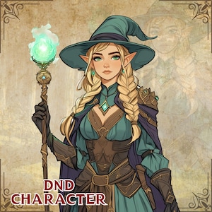 Custom Dnd character | Dnd Character art | DnD character commission | Dungeons and Dragons | Dnd portrait | DnD character sheet | DnD gift