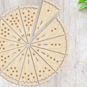 Marcadores y discos de madera para hitos mensuales de bebés recién nacidos: momentos importantes del bebé / regalo para baby shower