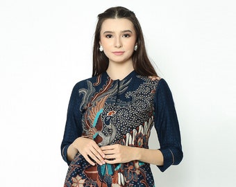 Women's Batik Blouse - Enchanted Floral main image 0