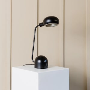 Lampada da tavolo vintage in metallo - Lampada da scrivania regolabile - Stile postmoderno Memphis - Italia anni &#39;80