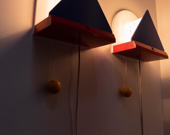 IKEA ストーヤ ランプ 2 個 - メンフィス スタイル ウォール ランプ