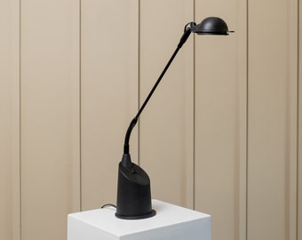 Vintage TPB tafellamp in zwart - Model 3014 - Postmodern Memphis design - Italië jaren 80