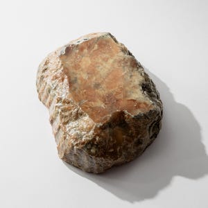 Vintage 1960s Alabaster Ashtray, Hand Carved Italian Stone with Raw Textured Design, Sculptural Table Decor, Timeless Elegant Gift Idea image 10