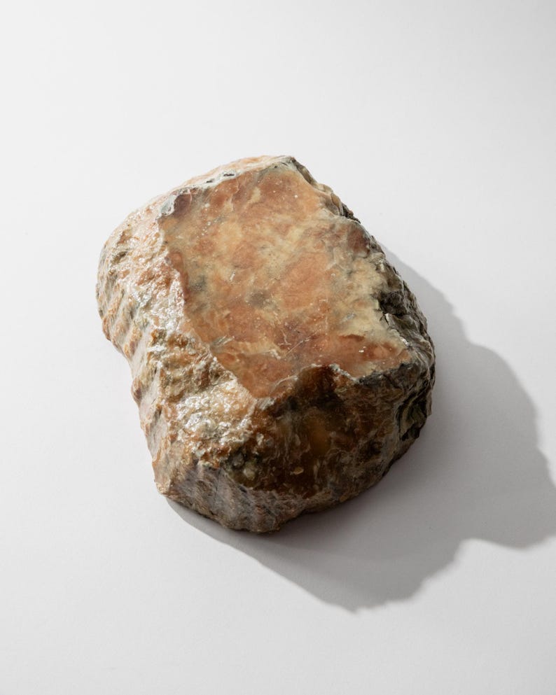 Vintage 1960s Alabaster Ashtray, Hand Carved Italian Stone with Raw Textured Design, Sculptural Table Decor, Timeless Elegant Gift Idea image 10