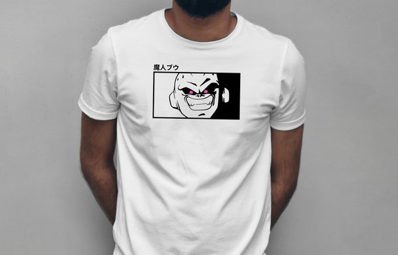 Camiseta majin boo anime dragon ball z unissex