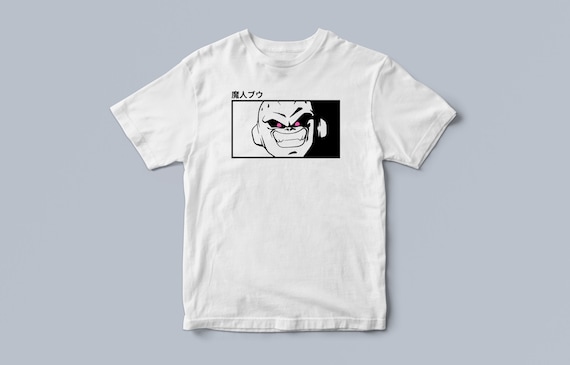 Camiseta majin boo anime dragon ball z unissex