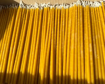 Candele ortodosse - Candele da chiesa sottili in pura cera d'api da 2,2 libbre (1 kg) - SPEDIZIONI GRATUITE + REGALO GRATUITO