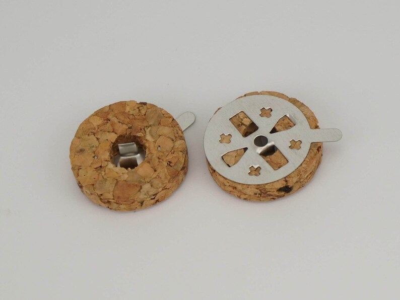 Cork floats for orthodox vigil oil lamp wicks - floating candles | home altar, prayer corner | bulk savings image 5