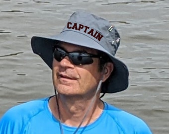 Personalized Cotton Wide Brim Bucket Hat: Summer Outdoor Sun Hat
