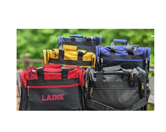 Personalized Sports Duffle Bag: 600D Polyester Gym Tote