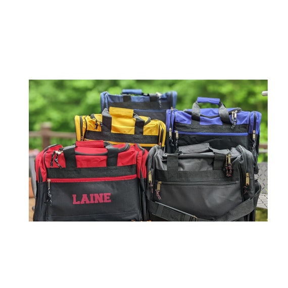 Personalized Sports Duffle Bag: 600D Polyester Gym Tote