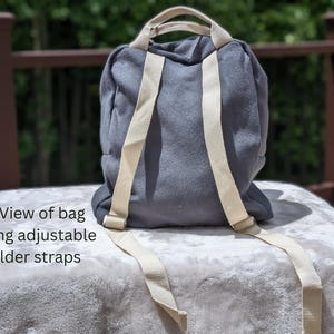 Personalized Giraffe Backpack: Toddler School Bag, Diaper Sack, Safari Theme image 4