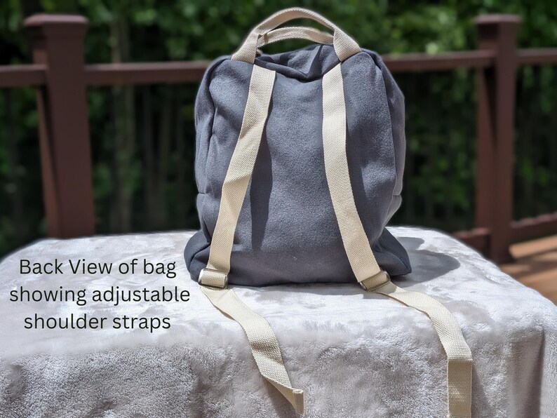 Personalized Giraffe Backpack: Toddler School Bag, Diaper Sack, Safari Theme image 4