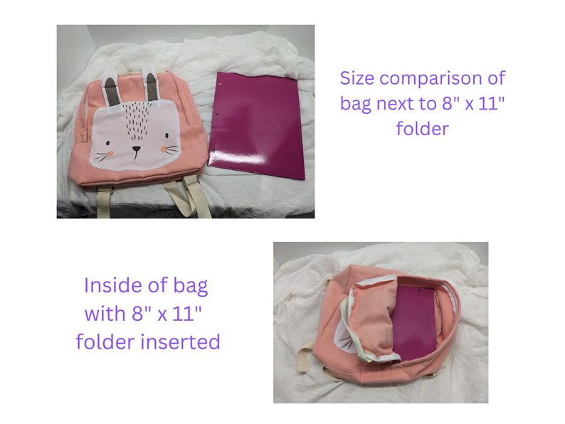 Personalized Giraffe Backpack: Toddler School Bag, Diaper Sack, Safari Theme image 6