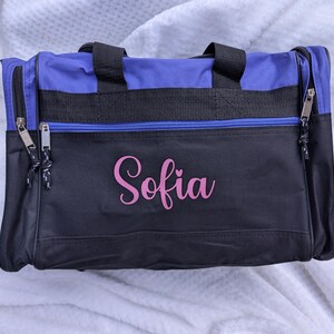 Personalized Sports Duffle Bag: 600D Polyester Gym Tote Bild 3