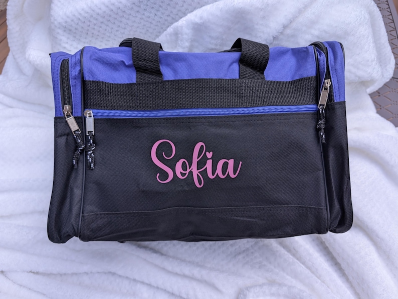 Personalized Sports Duffle Bag: 600D Polyester Gym Tote Bild 3