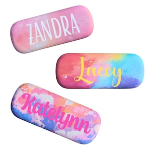 Personalized Eyeglass Case: Hard Shell Sunglasses Protector