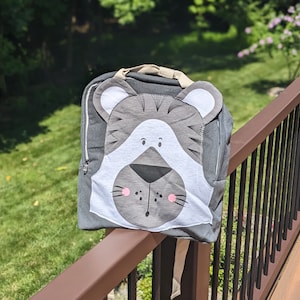 Personalized Tiger Backpack for Toddlers: Safari Diaper Bag