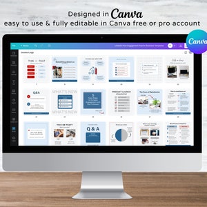 30 Engagement Post for Business LinkedIn Post Canva Templates Business Consultancy LinkedIn Marketing Business Coaching LinkedIn Template