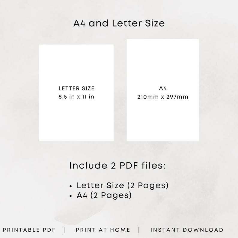 Christmas Gift List Printable Christmas Shopping List Xmas Present List Gift Plan Checklist Minimal Gift Tracker PDF Elegant A4 Letter Size image 8