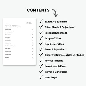 Service Proposal Template Editable Client Proposal Project Proposal Template Customizable Professional Service Proposal Canva Template