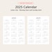5 Years Calendar 2024-2028 Yearly Calendar 2024 2025 2026 2027 2028 ...