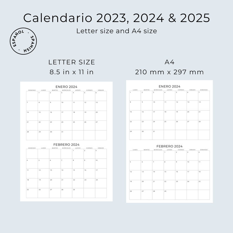 calendario-2023-2024-2025-spanish-calendar-printable-2-months-per-page