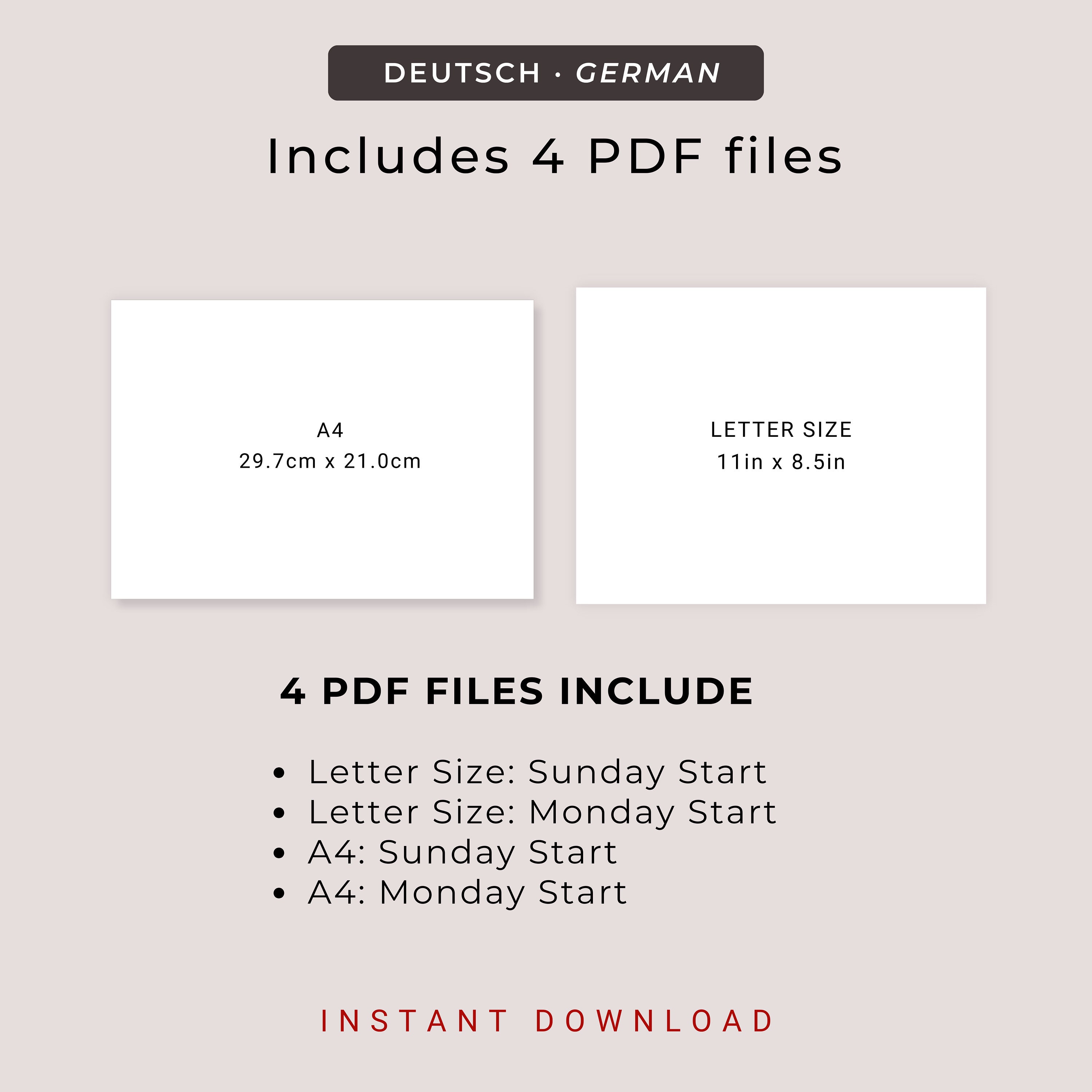 Kalender 2025 Kalender Deutsch 2025 Kalender Download Und Ausdrucken