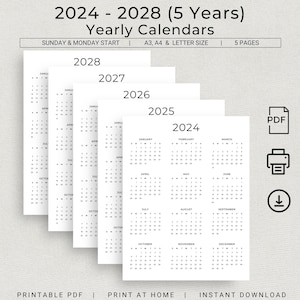 2025 Calendar 