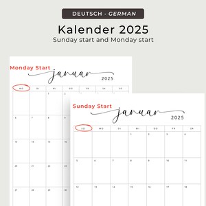 Bunte Wochen Planer Für 2 2025 (Kalender
