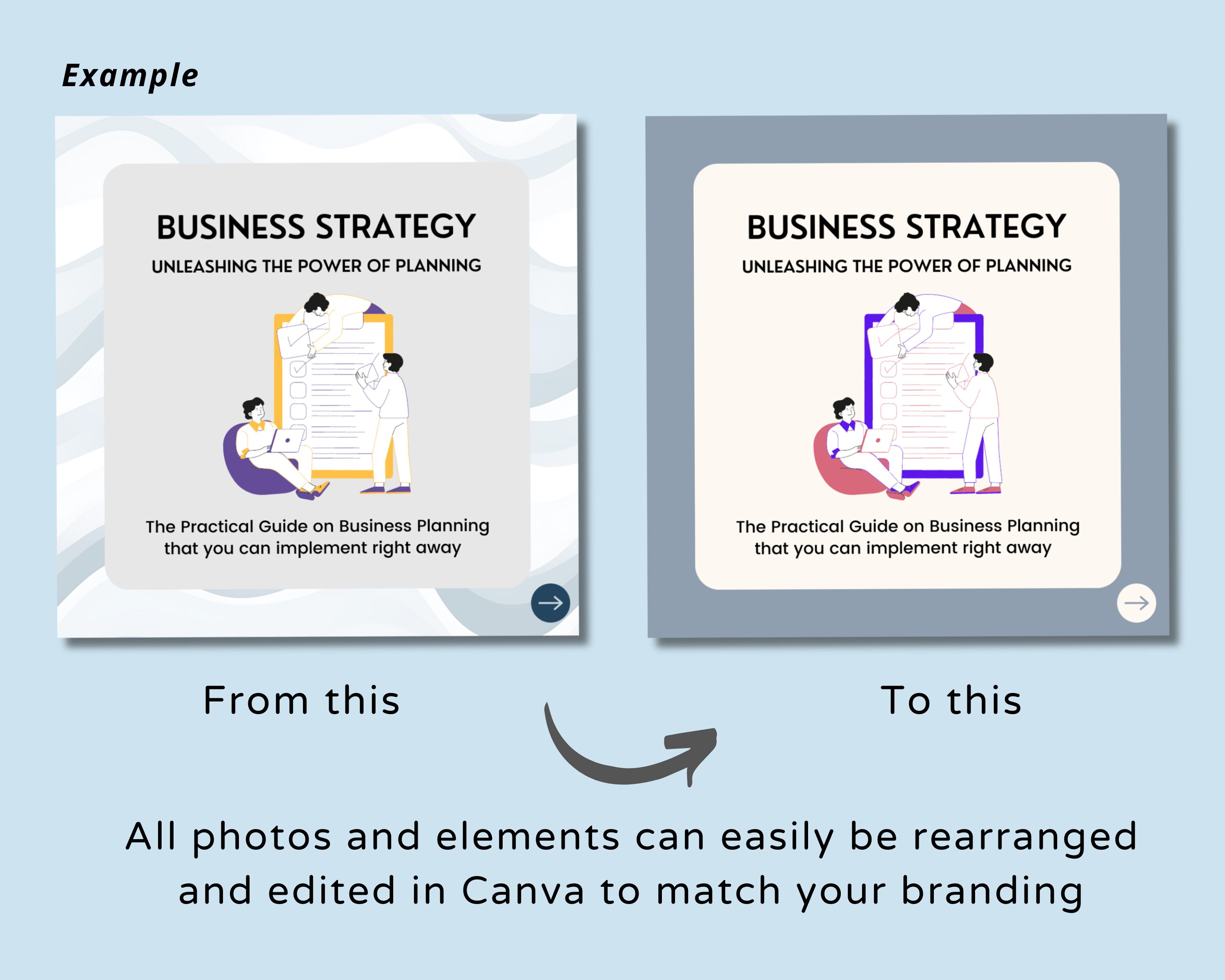 Linkedin Carousel Post for Business Consultant Linkedin Post Canva ...
