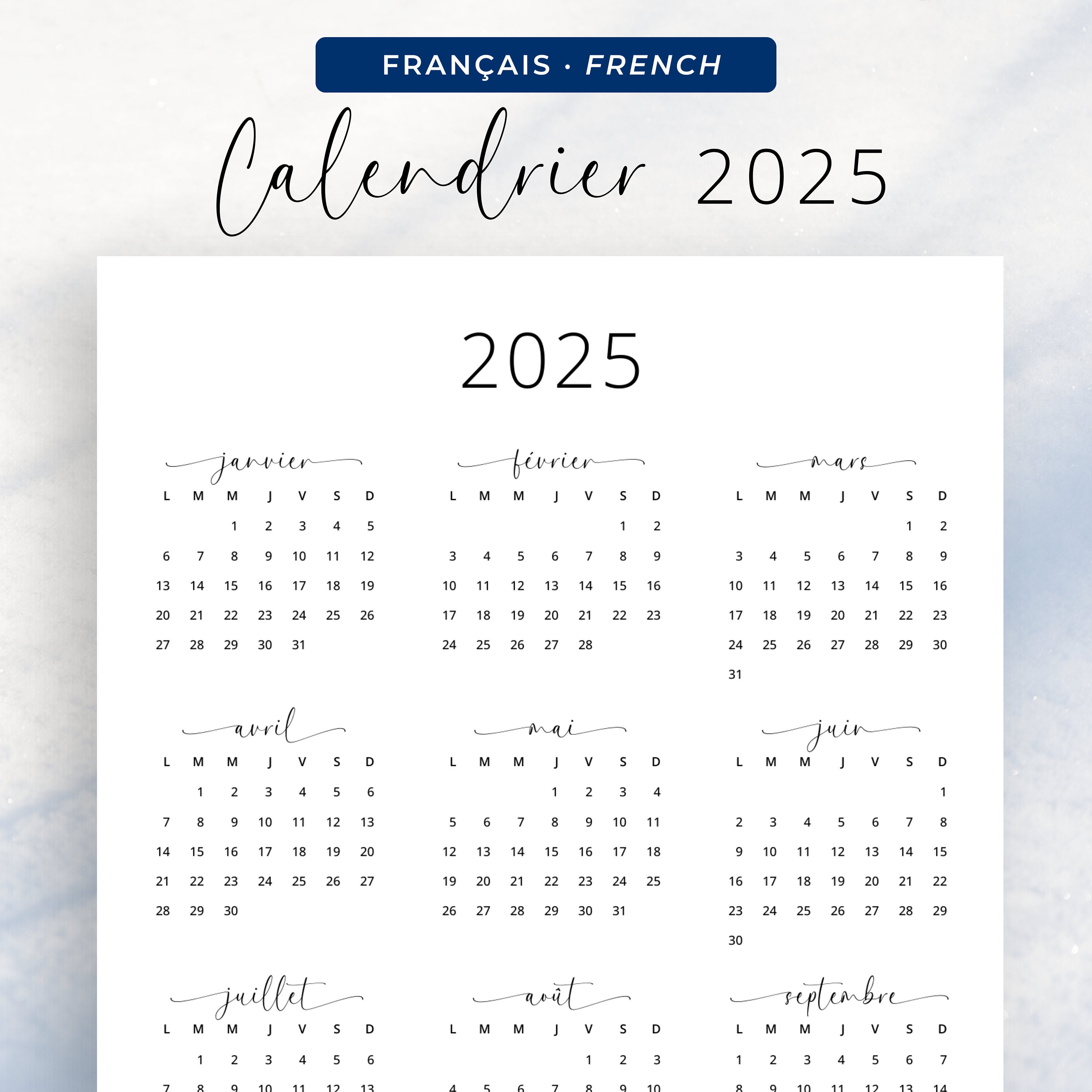 Le Calendrier 2025 "Beau Gosse": Un Plaisir Visuel et un Guide Quotidien