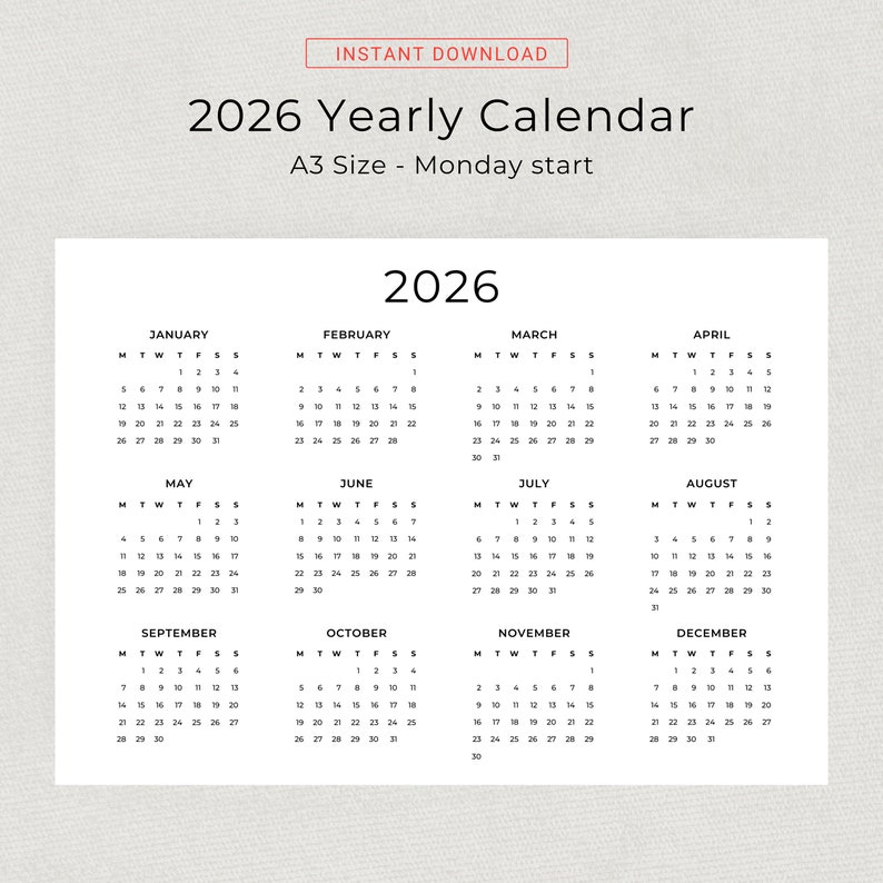 2024 2025 2026 Yearly Calendar Landscape 2024 2025 2026 Calendar