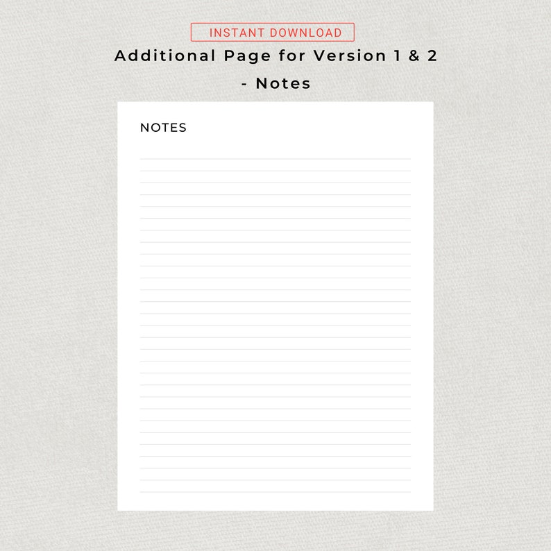 Project Planner Printable Productivity Planner Personal Project Planning Work Planning A4 US Letter Size Project Management Project Tracker