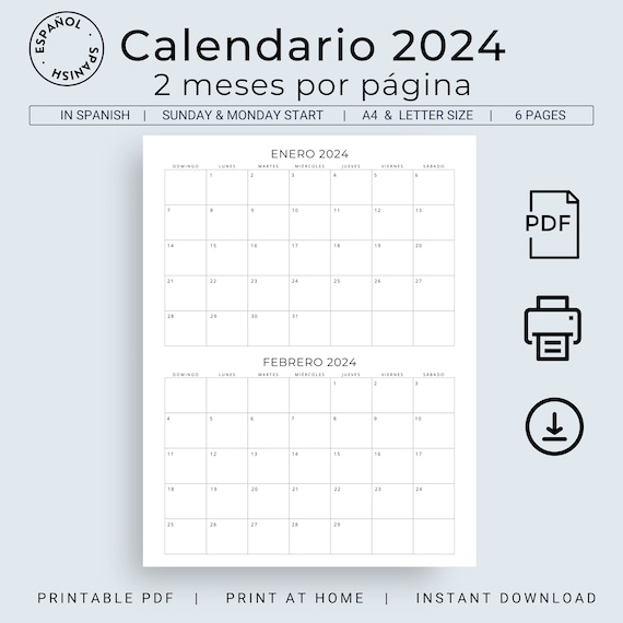 Calendario 2024 