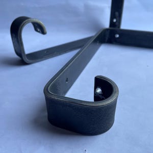 Heavy-Duty Steel Closet Shelf Bracket with Dowel Holder