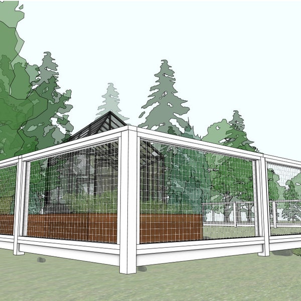 Wood & Steel - Fence Panel Plans