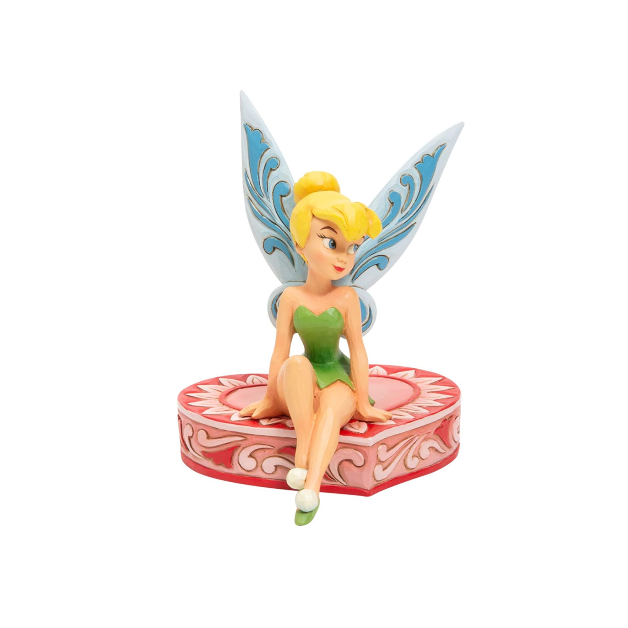 Enesco Disney Traditions by Jim Shore Tink Sitting on Heart - Etsy