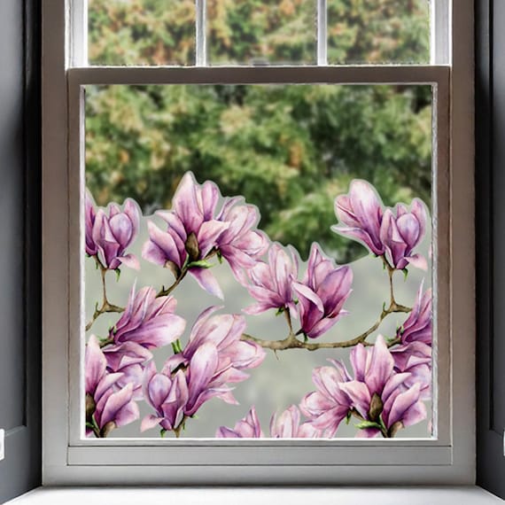 Dizzy Duck Fensterfolie Sichtschutz Frostumrandung - Einfach anzubringen, nicht klebrig
