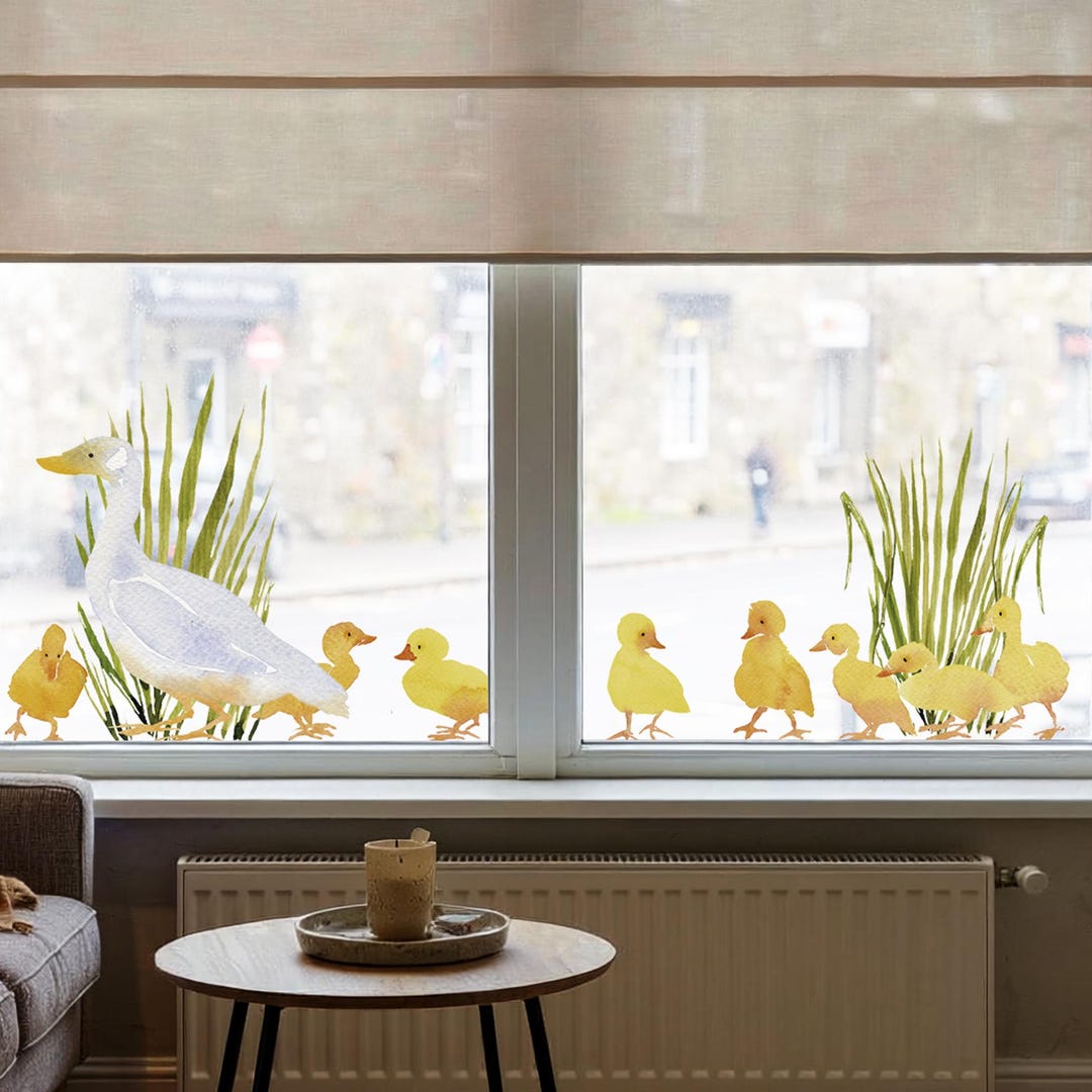Films Statiques Vitre Oiseaux Autocollants Fenêtre Anti-Collision Decalmile - Chouettes, Fleurs, Feuilles Et Oiseaux - Protection Vitre Pour Oiseaux Et Décoration Intérieure