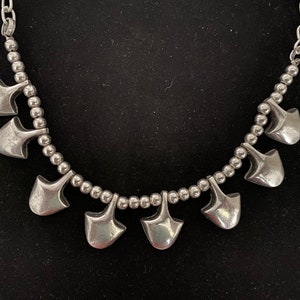 Pretty Necklace, Boho Necklace, Antique Silver Necklace, Bohemian Necklace, Hippi Necklace, Chunky Bib Necklace, Gift