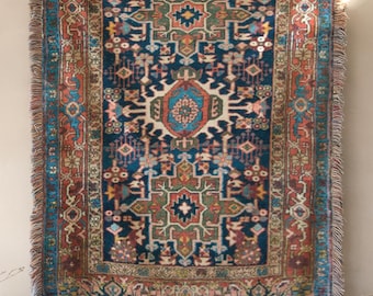 Turkish Rug Wall Hanging Tapestry, Boho Home Decor, Woven Turkish Tapestry Rug, Large Wall Hanging, Bohemian Home Decor, - Customizable
