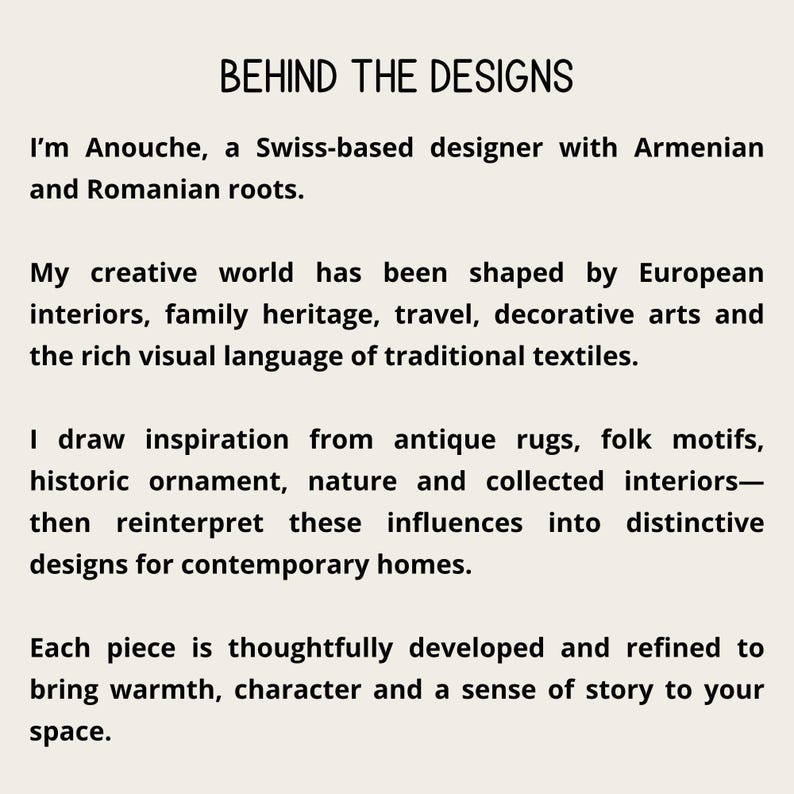 BEHIND THE DESIGNS