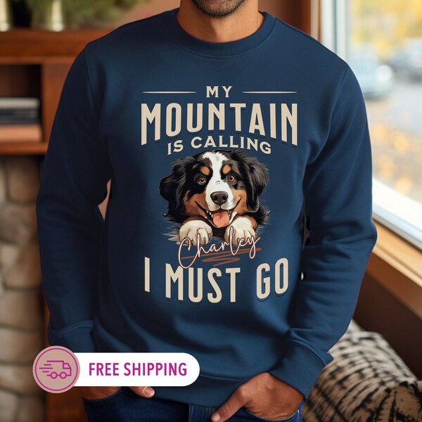 Mountain Dog Sweatshirt, Dog Mom Sweatshirt, Dog Lover Sweatshirt, Dog People Sweatshirt, New Dog Owner Sweatshirt, Bernese Dog Owner Gift