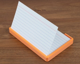 3-by-5 Index Card Todo Stencil - 3D Printed Analog Todo List Template ...