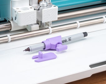 Adaptateur de Stylo pour Machine de Découpe en Alliage d'Aluminium, Support Universel de Stylo de Découpe pour CRICUT JOY