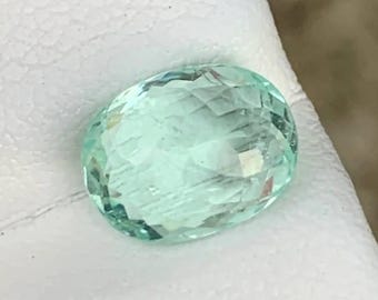 Natural Paraiba Tourmaline 2.16ct Cushion Cut Mozambique VS Gemstone